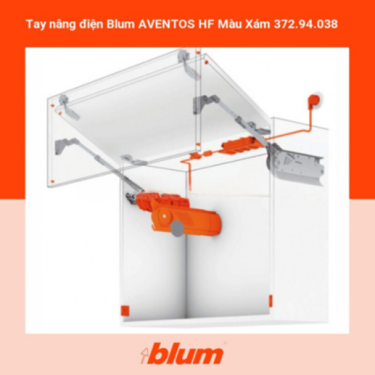 Tay Nâng Điện Blum AVENTOS HF Màu Xám 372.94.038
