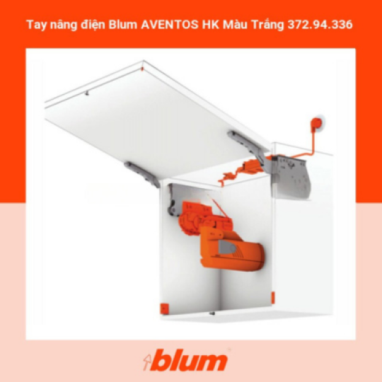 Tay Nâng Điện Blum AVENTOS HK Màu Trắng 372.94.336